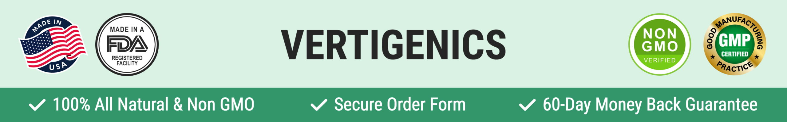 VertiGenics Quality Assured