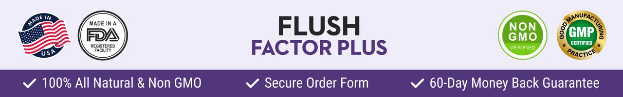 Flush Factor Plus Banner